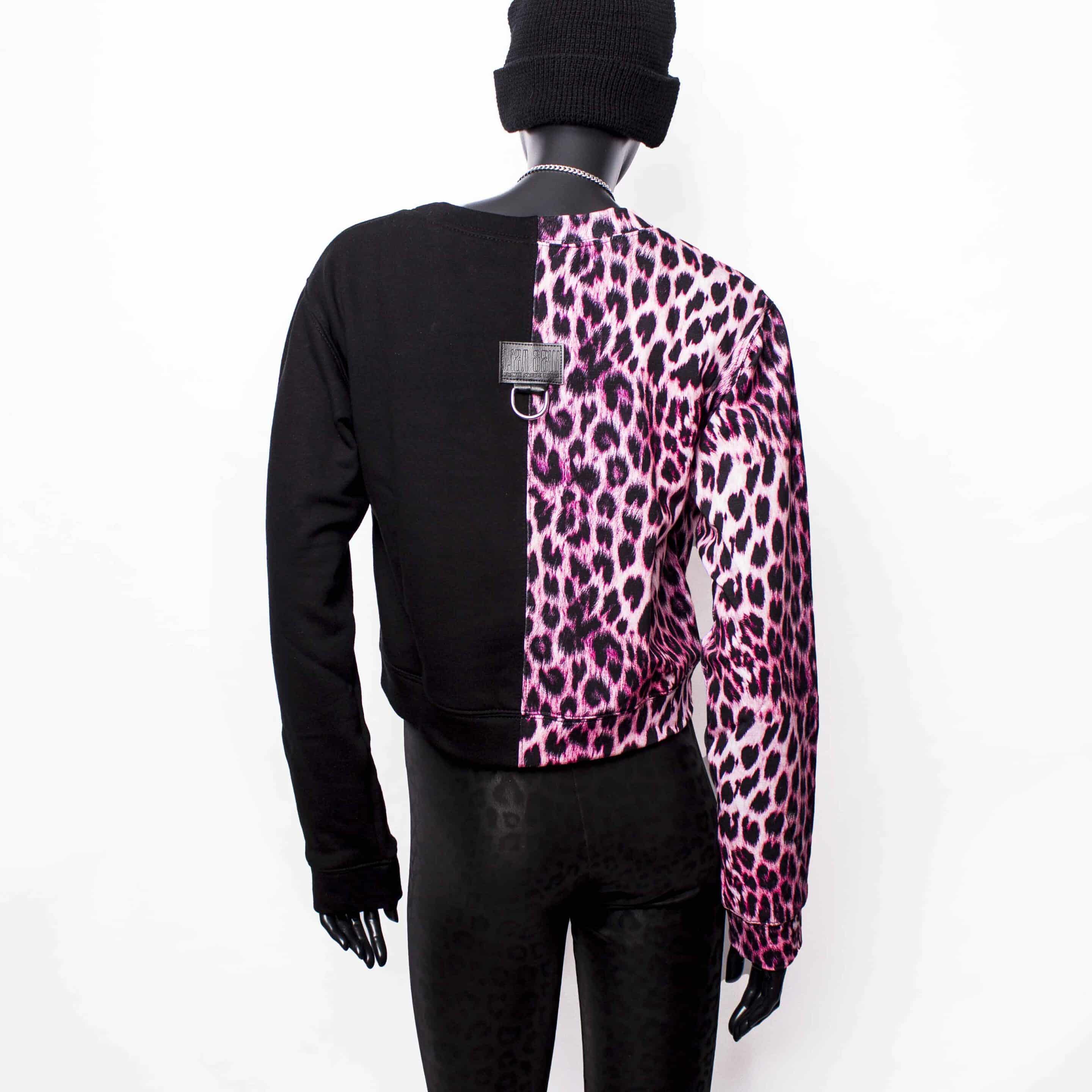 Handmade Sweater Wild Pink Split – Bild 2