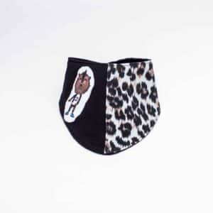 Dreieckstuch: Split Leo Blue FCK