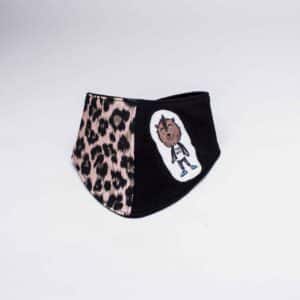 Dreieckstuch: Split Leo Blush FCK