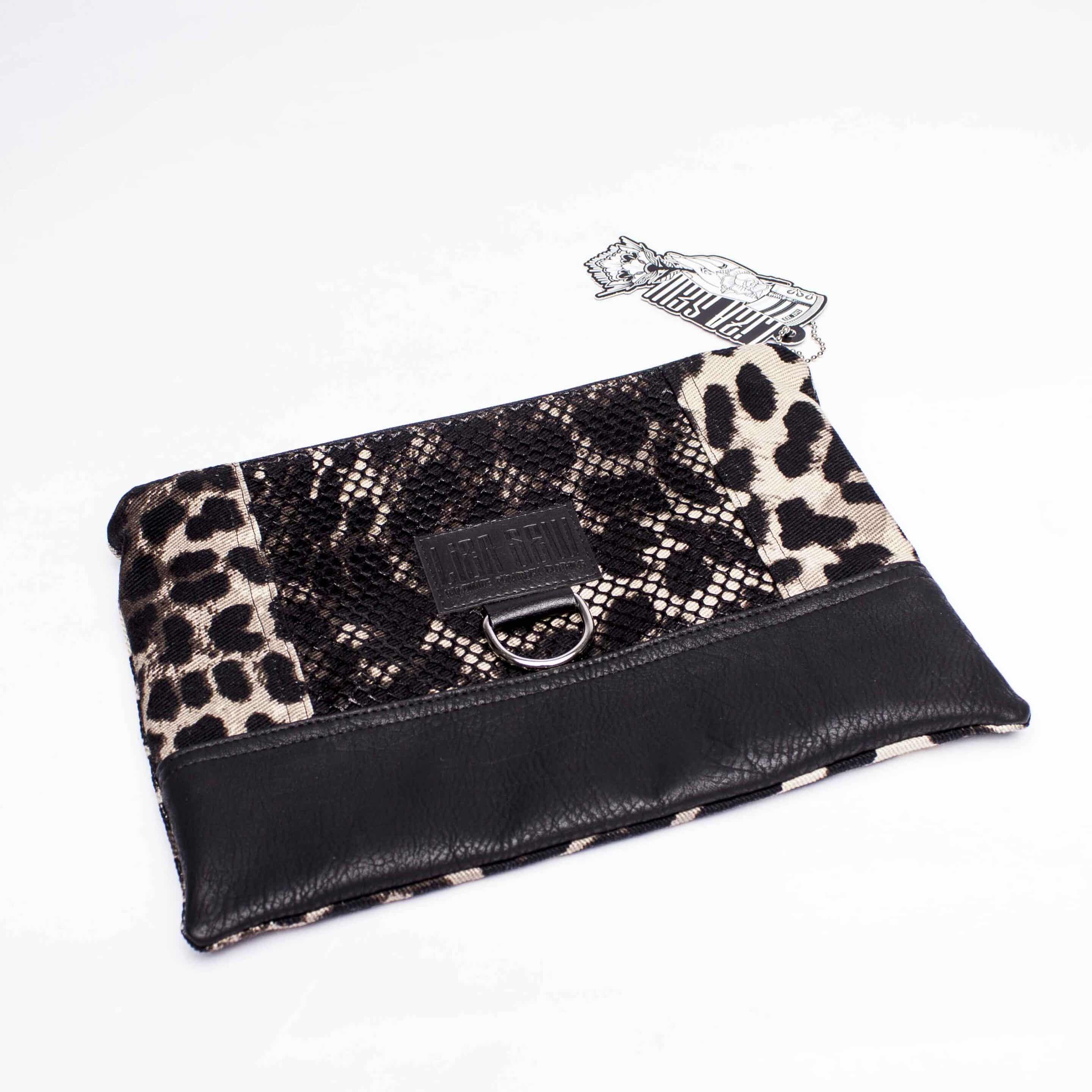 Kosmetiktasche/ Mäppchen: Leopard Mesh – Bild 3