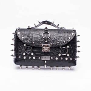Studded Bigger Bag: XO Spikes
