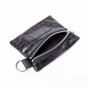 Kosmetiktasche/ Mäppchen: Black Croc