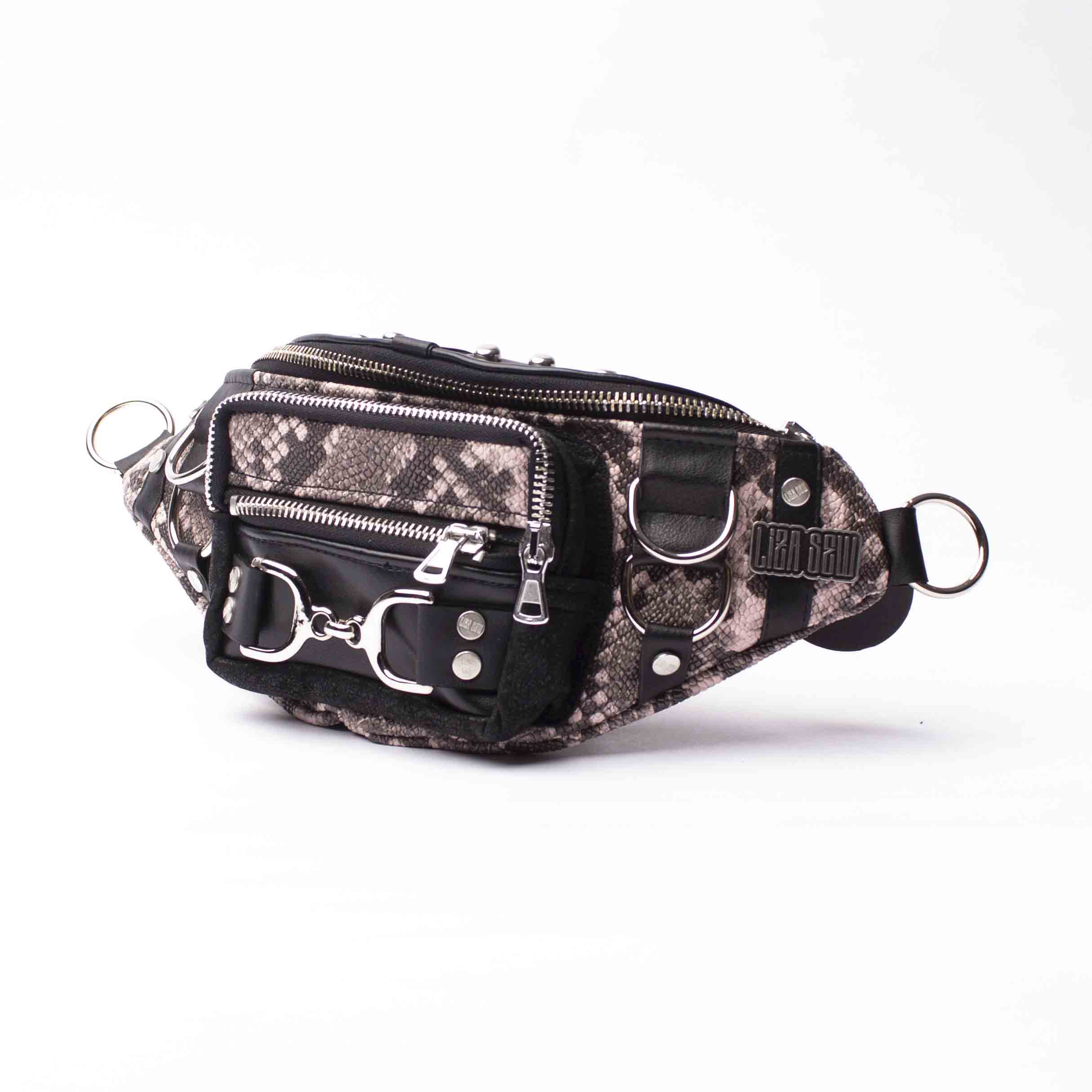 Clip Hipbag: Rosy Snake