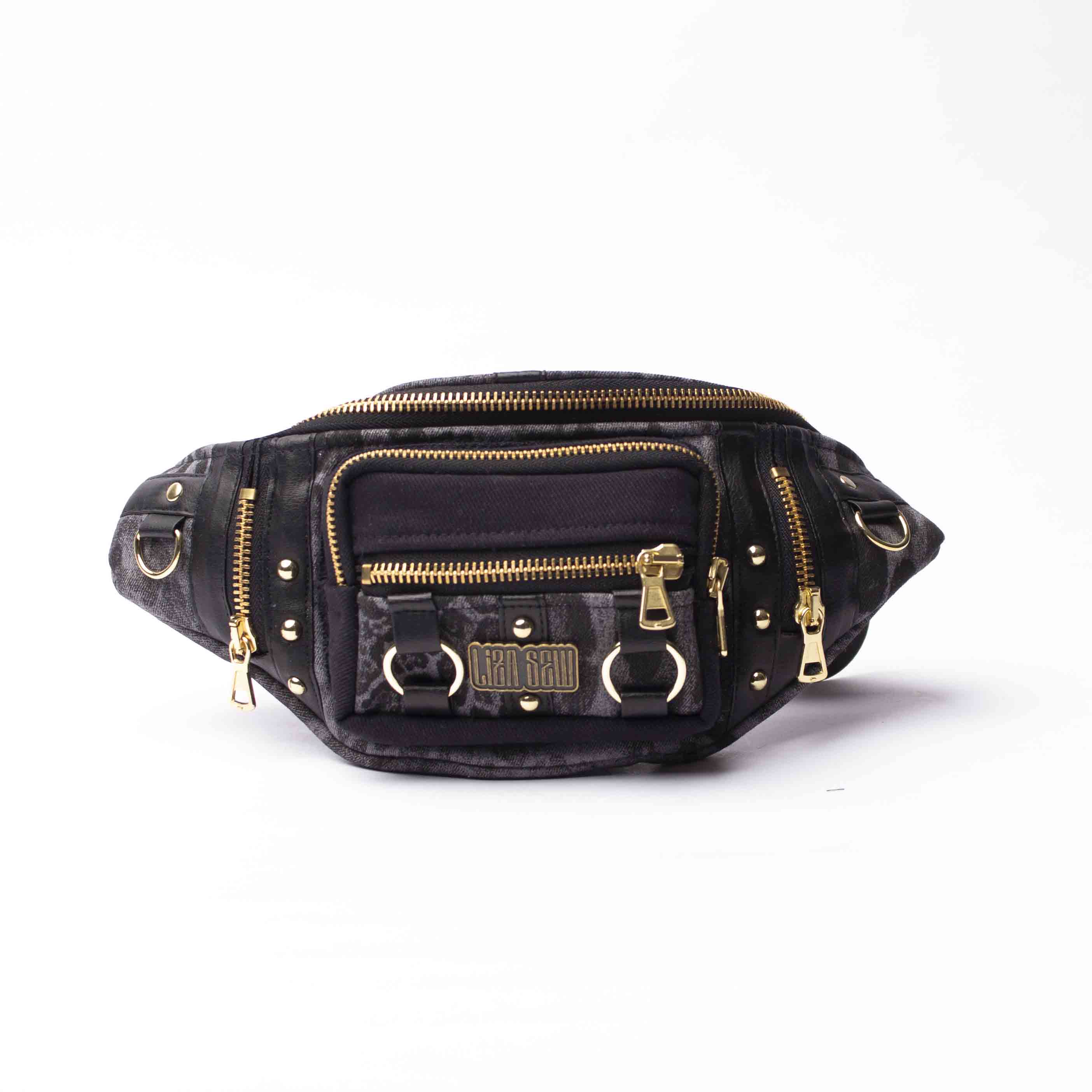 Hipbag: Golden Wild Grey