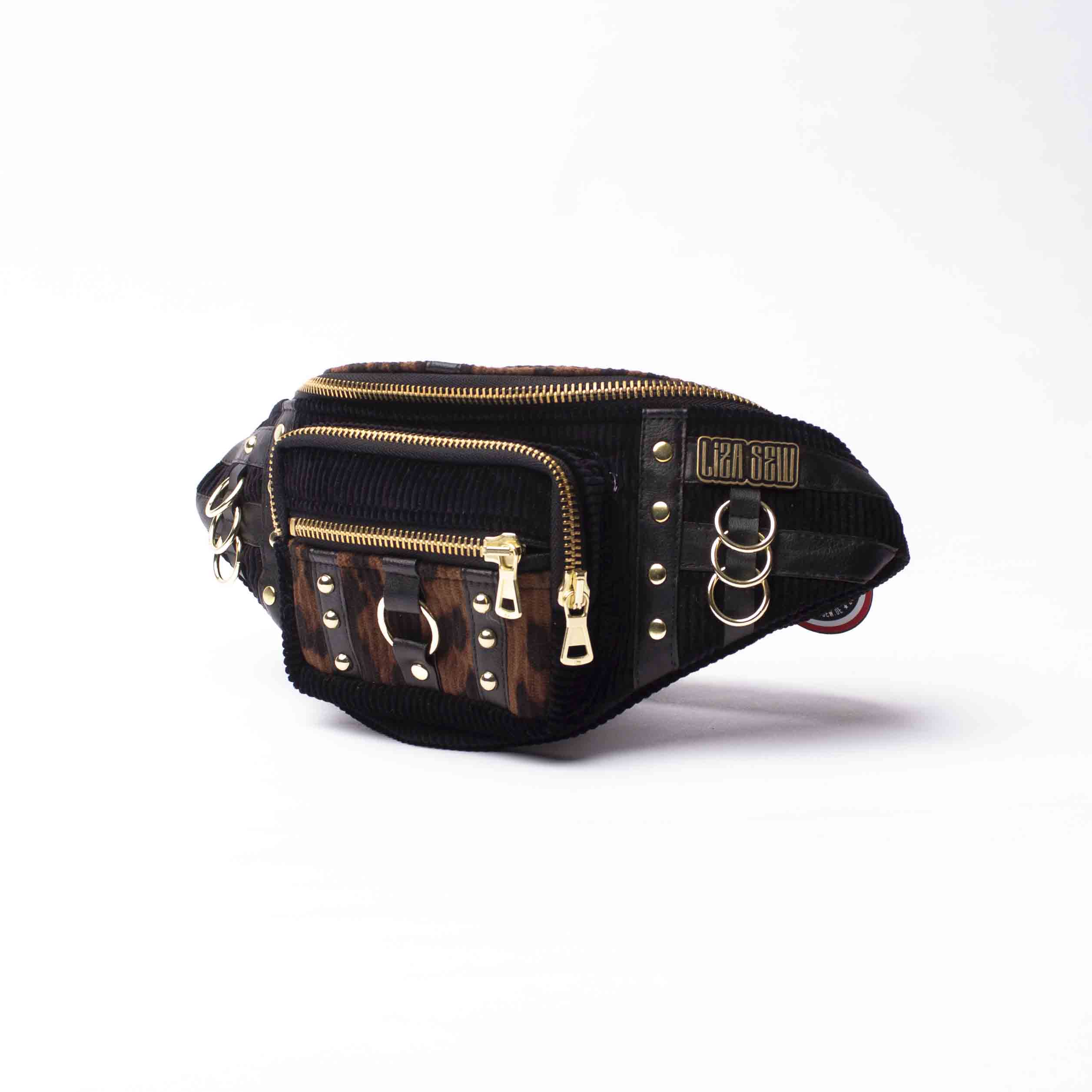 Hipbag: Golden Corduroy Split