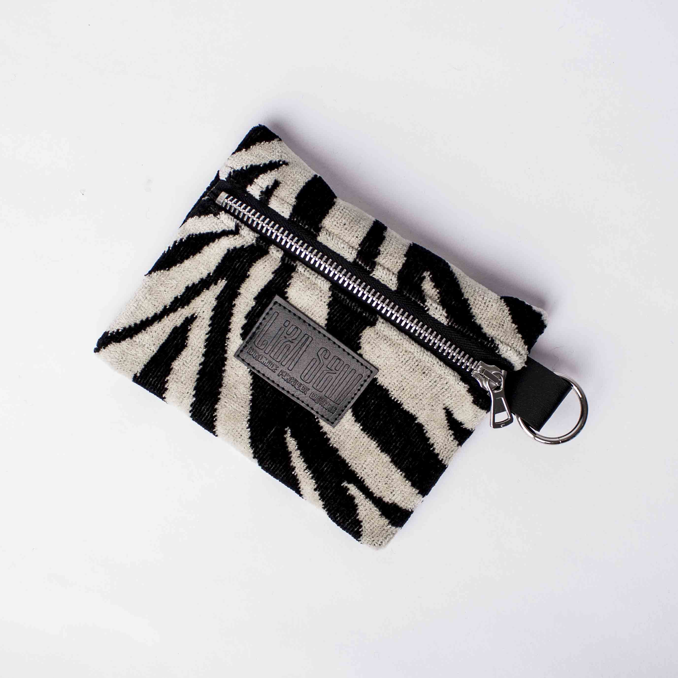 Kosmetiktasche/ Mäppchen: Zebra Terry