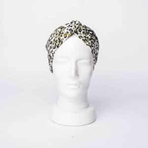 Headband Turban: Wild Green Rib